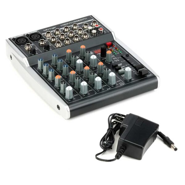 Behringer Xenyx 1002SFX Mezclador de streaming analógico de 10 canales