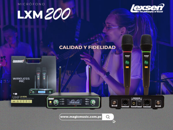 MICRO INALAMBRICO LEXSEN LXM200