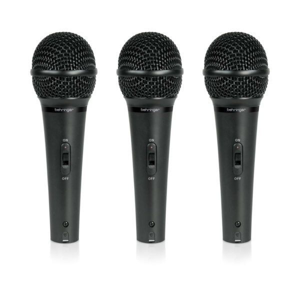 Behringer XM-1800S Dynamic Vocal 3-Pack