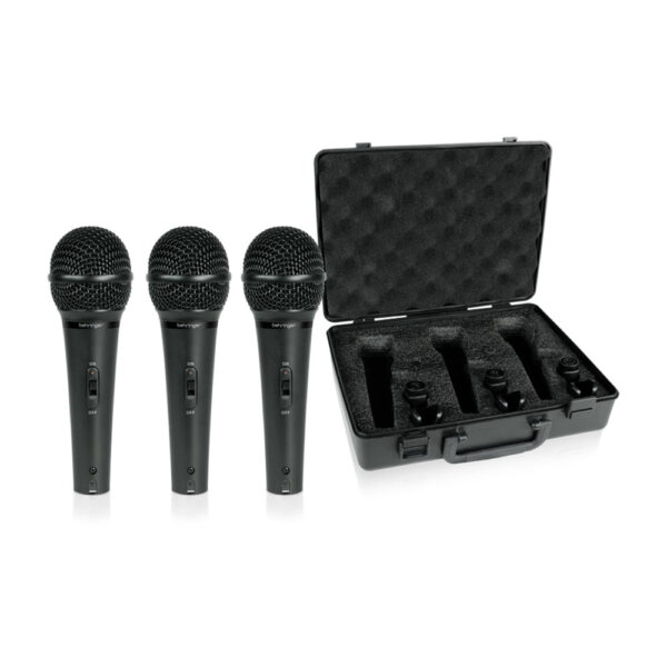 Behringer XM-1800S Dynamic Vocal 3-Pack