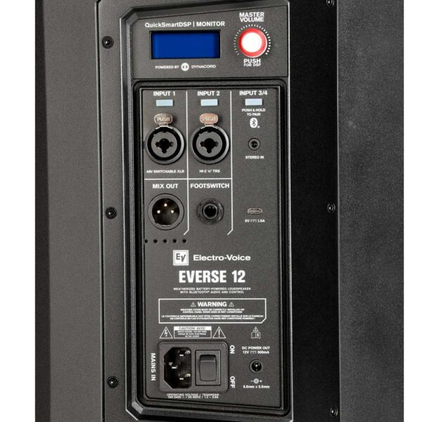 Electro-Voice Everse 12 – Altavoz PA a Batería